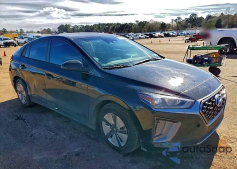 2022 Hyundai Ioniq Blue z USA, uszkodzony, nr VIN KMHC65LC0NU283073